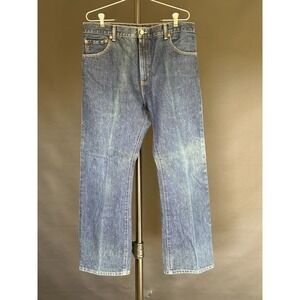 LEVI'S 517 Bootcut Straight Leg Slim Thigh Jeans Men's Size 36 X 30 Dark Wash